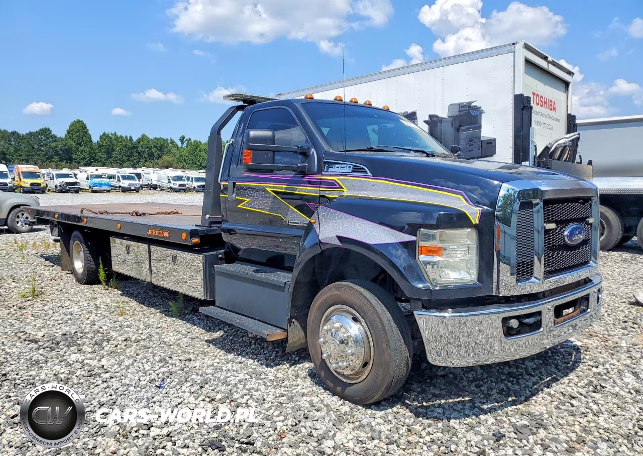 2017 Ford F650 Super - Rollback Tow Truck VIN:1FDNF6DC6HDB02057 - 4
