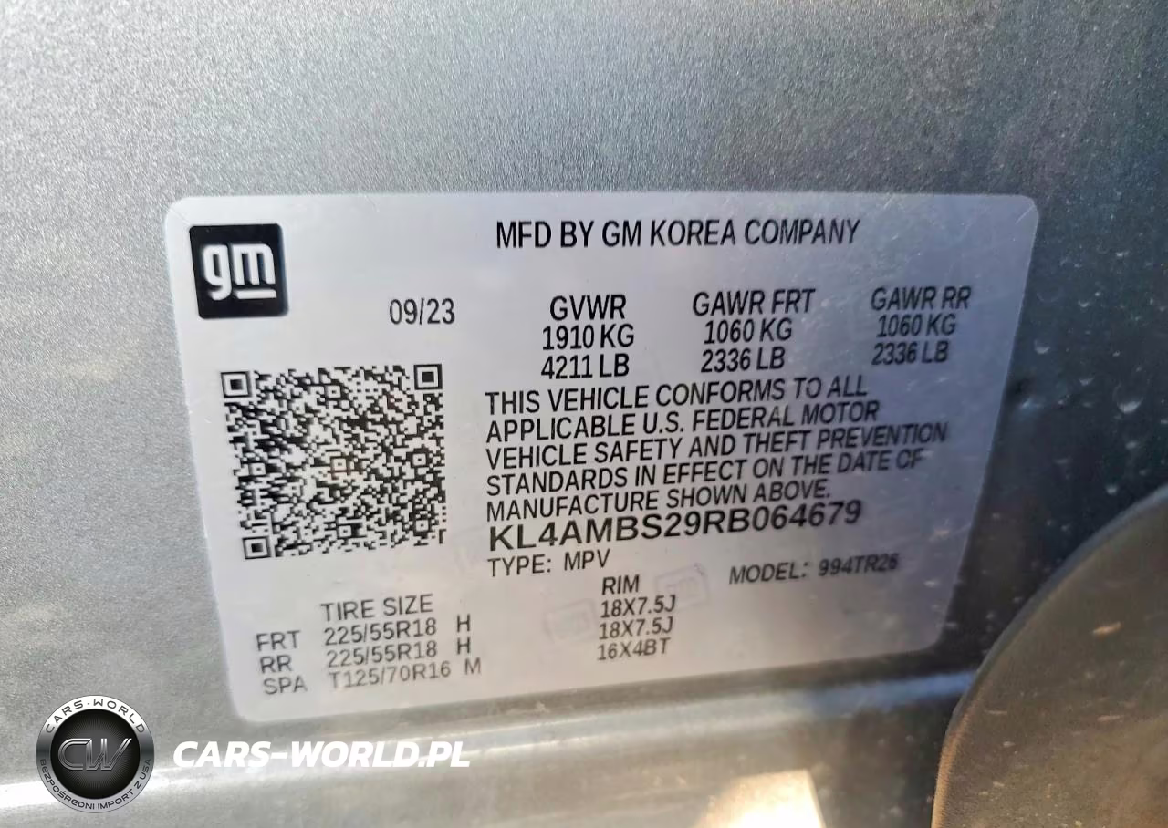 2024 Buick Encore Gx Preferred VIN:KL4AMBS29RB064679 - 13
