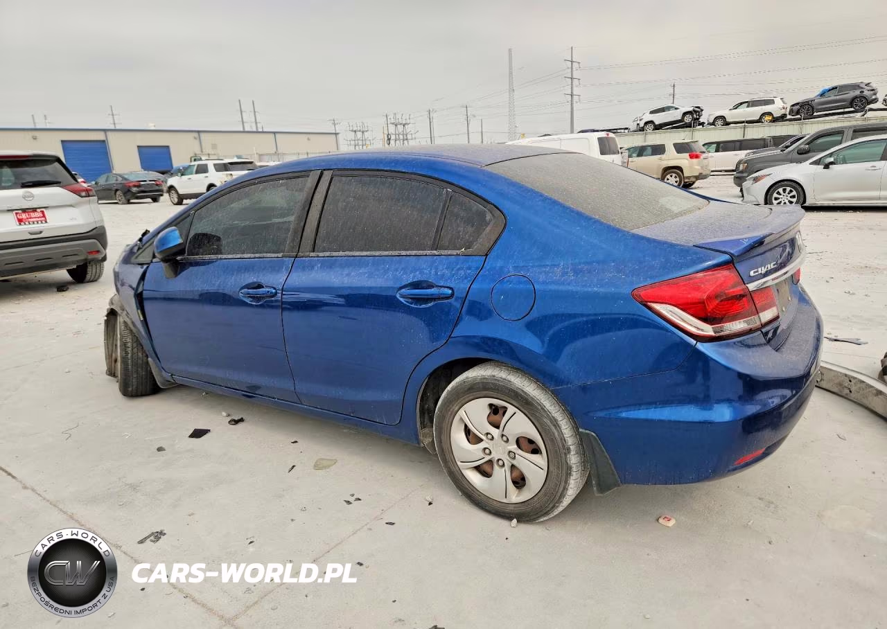 2013 Honda Civic Lx VIN:2HGFB2F55DH557640 - 2