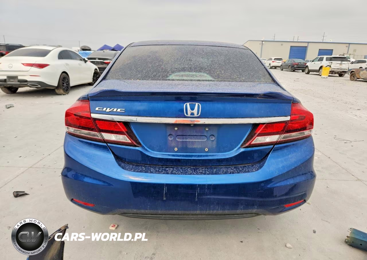 2013 Honda Civic Lx VIN:2HGFB2F55DH557640 - 6