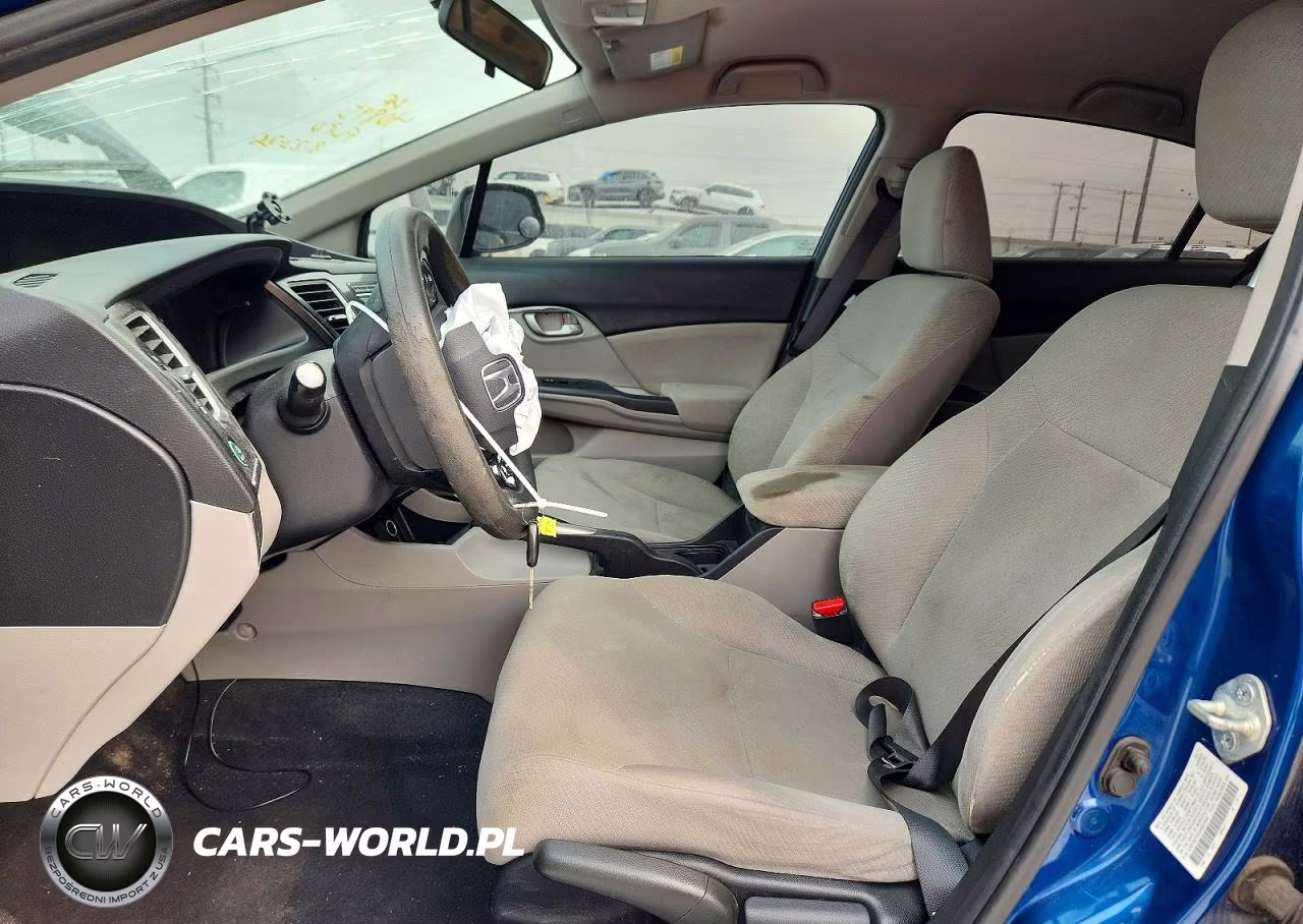 2013 Honda Civic Lx VIN:2HGFB2F55DH557640 - 7