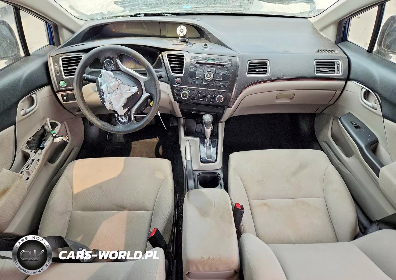 2013 Honda Civic Lx VIN:2HGFB2F55DH557640 - 8