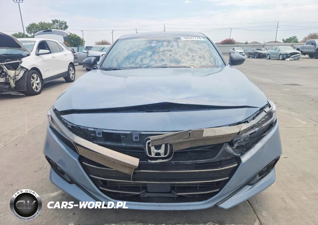 2022 Honda Accord Sport VIN:1HGCV1F37NA108074 - 5