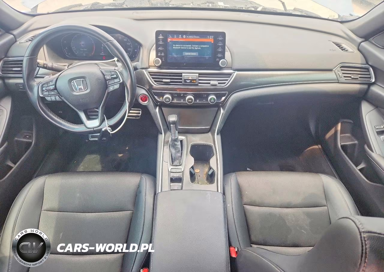 2022 Honda Accord Sport VIN:1HGCV1F37NA108074 - 8
