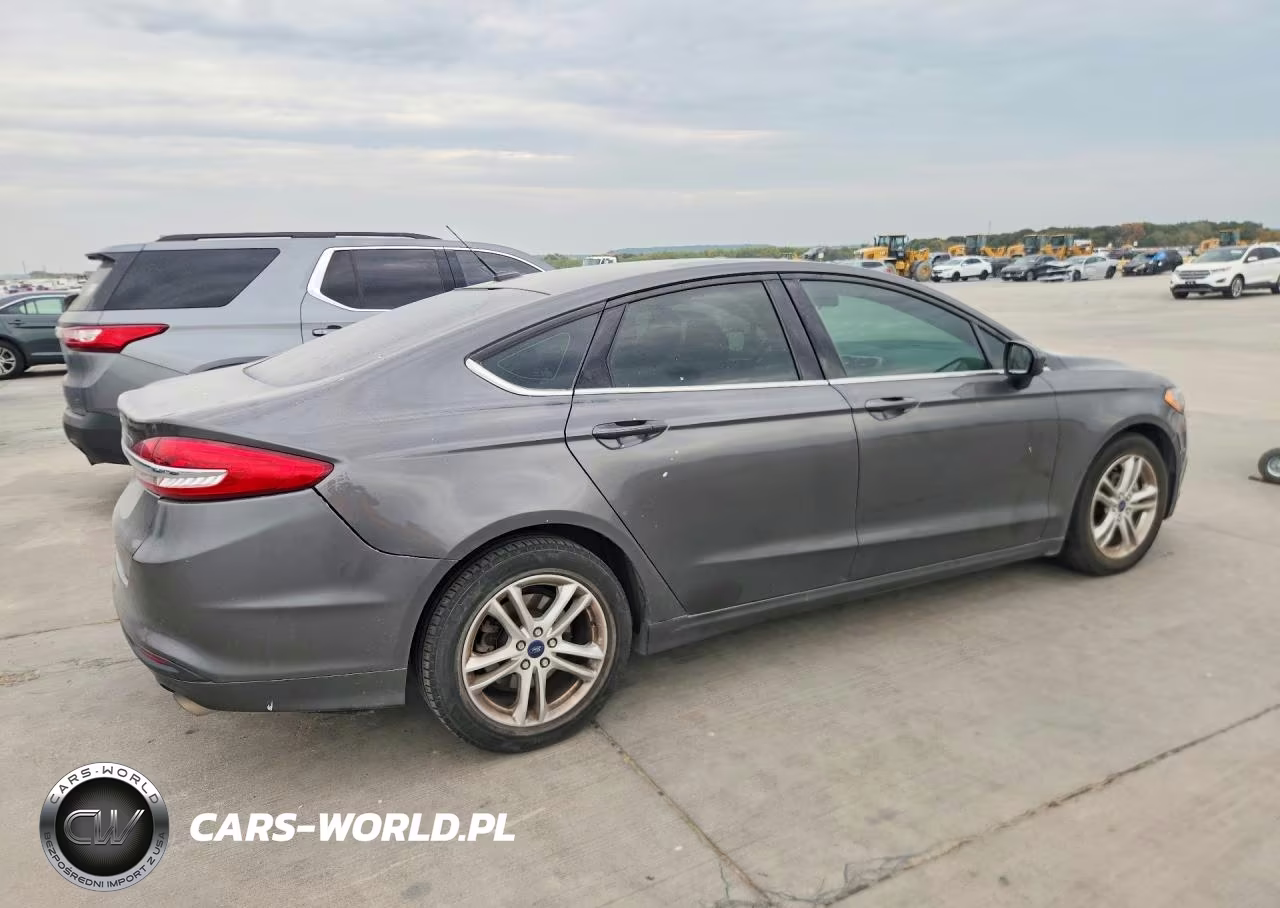2018 Ford Fusion Se VIN:3FA6P0HD7JR176550 - 3