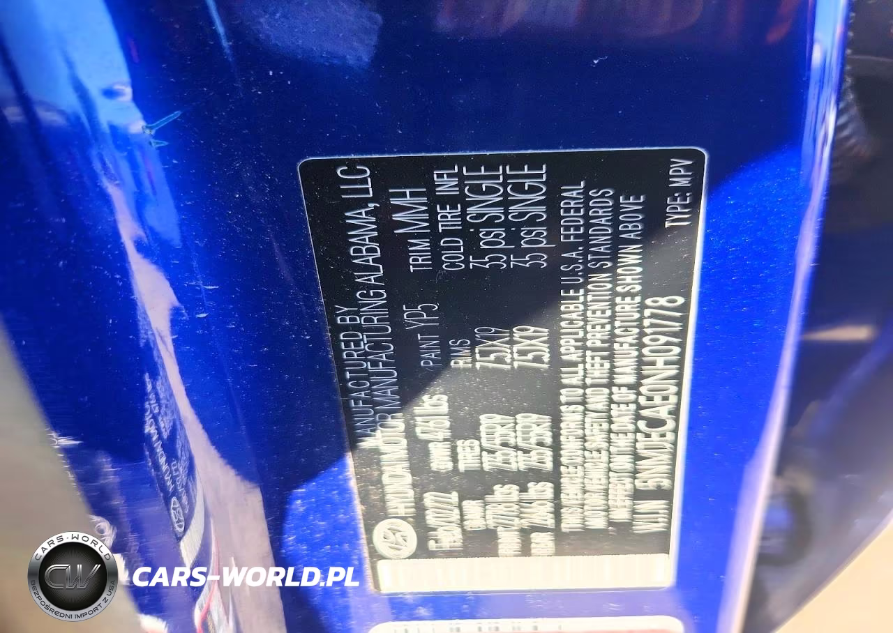 2022 Hyundai Tucson Limited VIN:5NMJECAE0NH091778 - 13