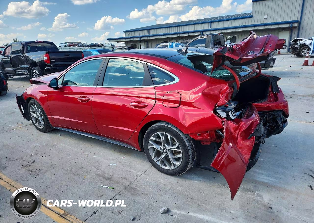 2021 Hyundai Sonata Sel VIN:5NPEF4JA6MH103631 - 2