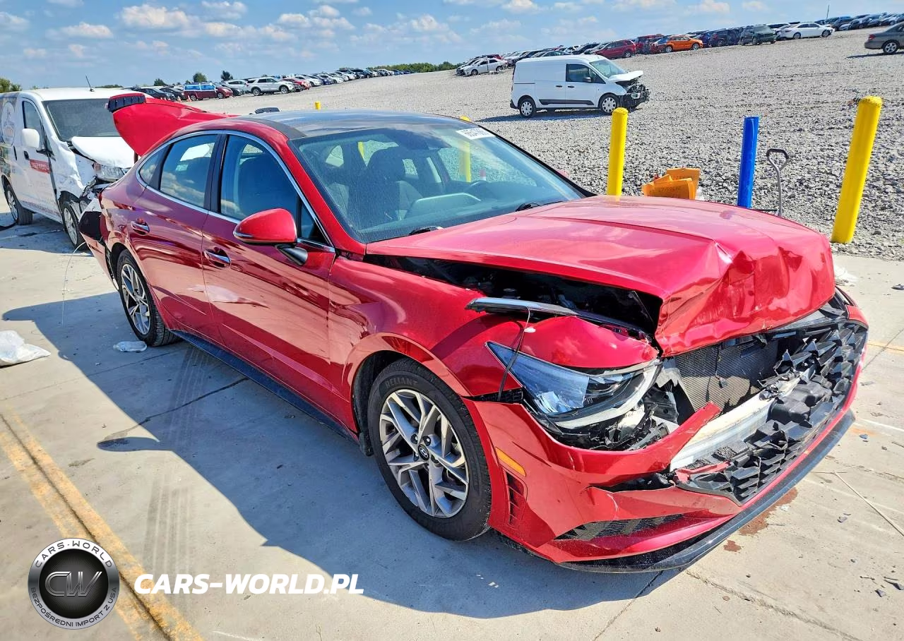 2021 Hyundai Sonata Sel VIN:5NPEF4JA6MH103631 - 4