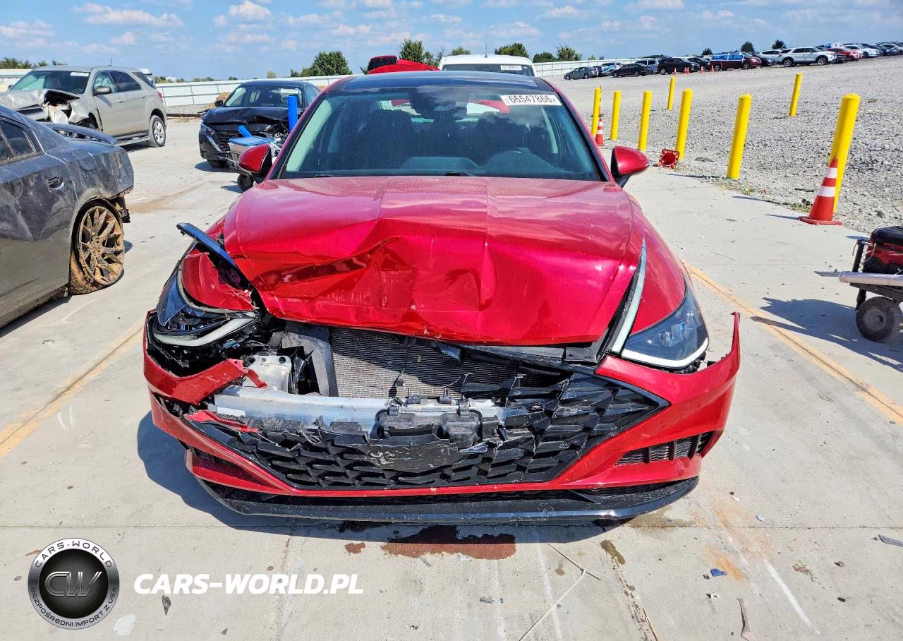 2021 Hyundai Sonata Sel VIN:5NPEF4JA6MH103631 - 5