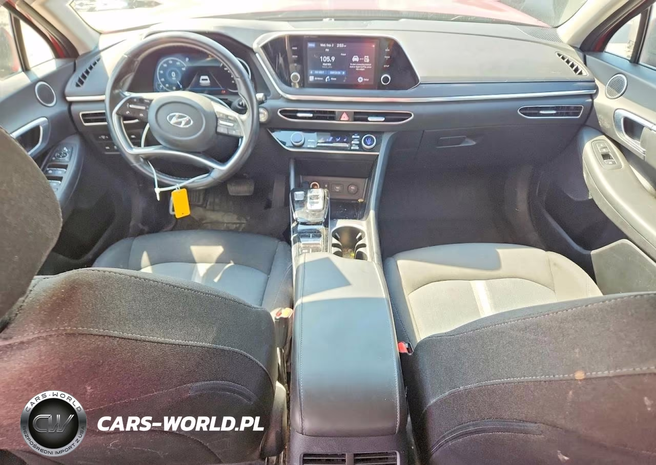 2021 Hyundai Sonata Sel VIN:5NPEF4JA6MH103631 - 8