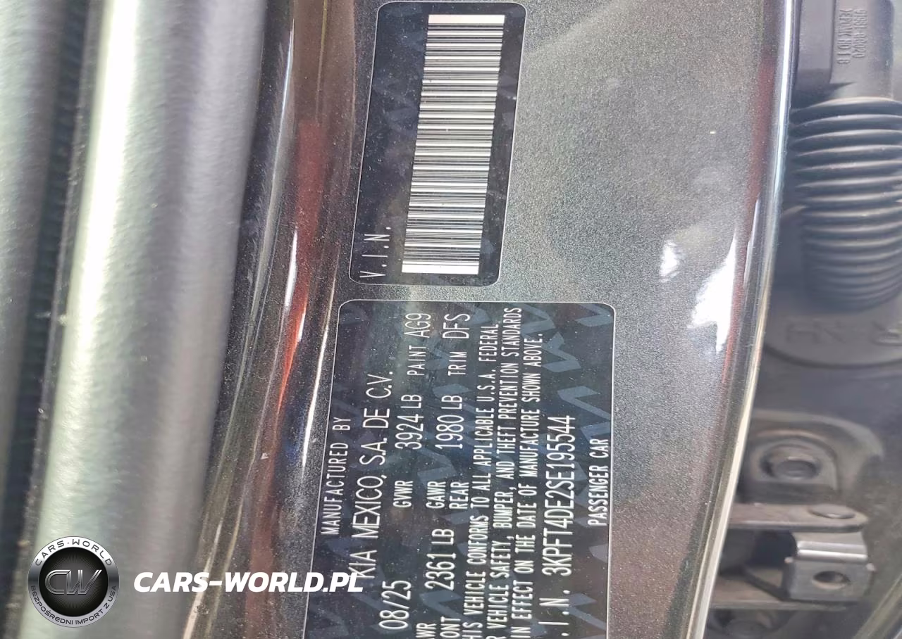 2025 Kia K4 Lxs VIN:3KPFT4DE2SE195544 - 12