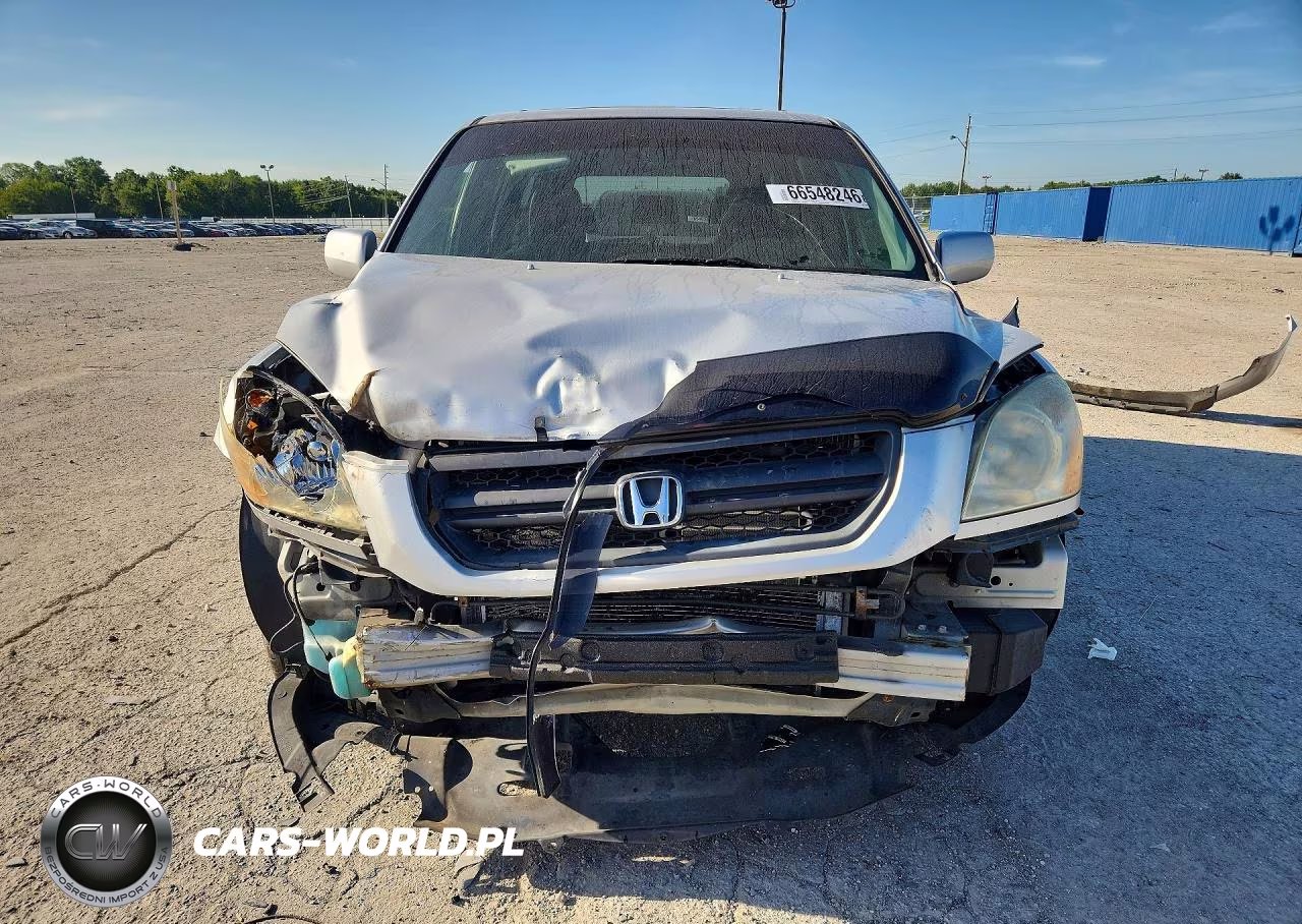 2005 Honda Pilot Exl VIN:2HKYF186X5H523682 - 5