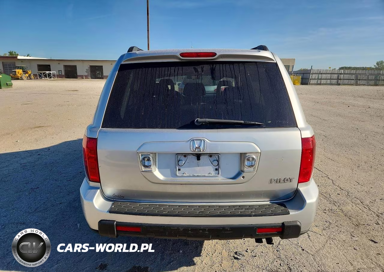 2005 Honda Pilot Exl VIN:2HKYF186X5H523682 - 6