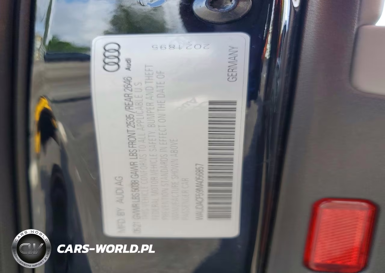 2021 Audi A5 Premium 45 VIN:WAUDACF59MA056857 - 12