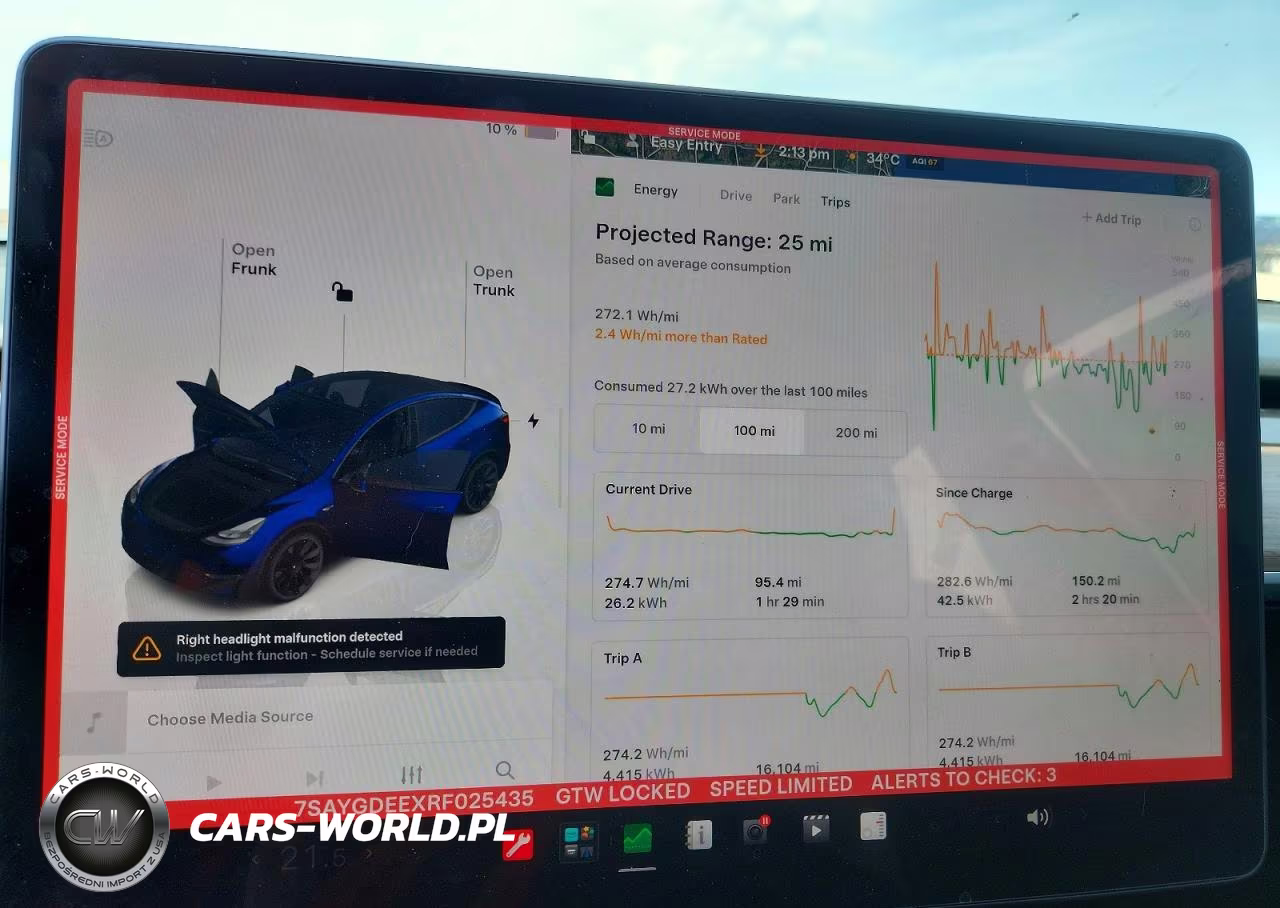 2024 Tesla Model Y VIN:7SAYGDEEXRF025435 - 9