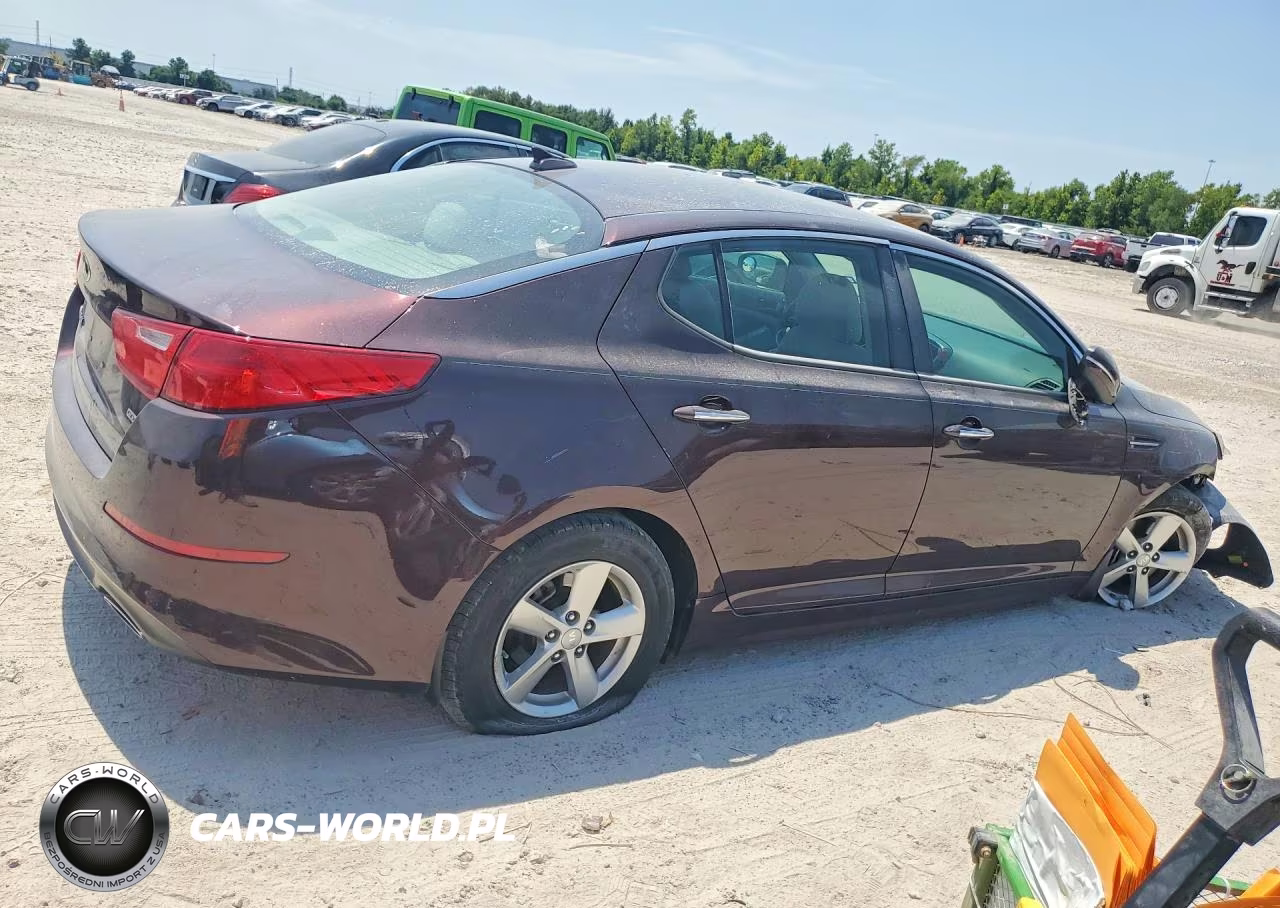 2015 Kia Optima Lx VIN:5XXGM4A72FG492317 - 3