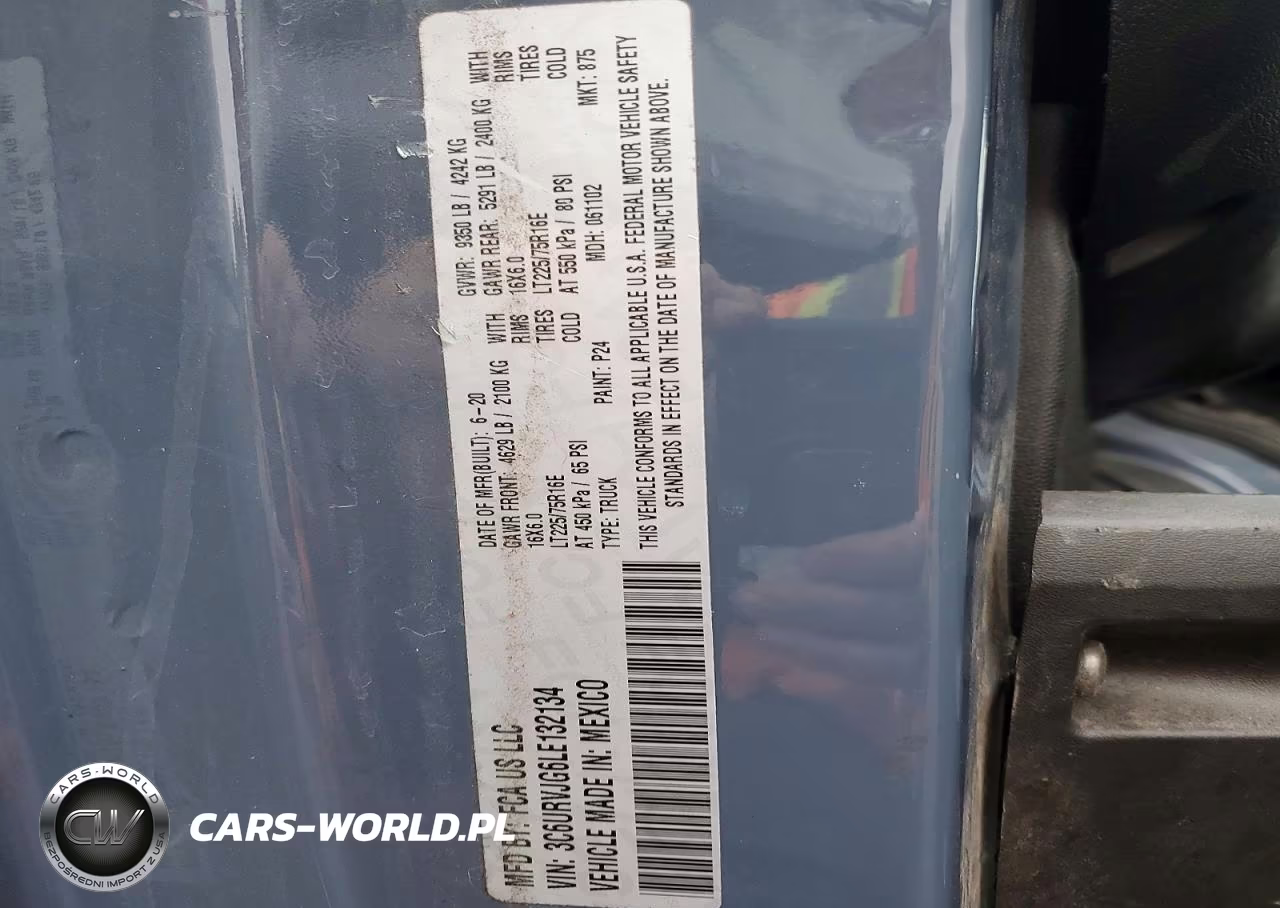 2020 Ram Promaster 3500 Delivery Van VIN:3C6URVJG6LE132134 - 13
