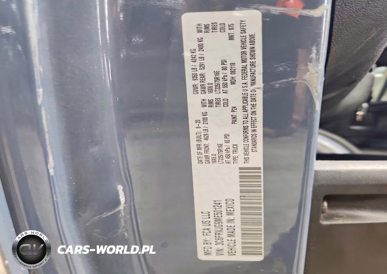 2021 Ram Promaster 3500 3500 High VIN:3C6FRVJG9ME501241 - 13