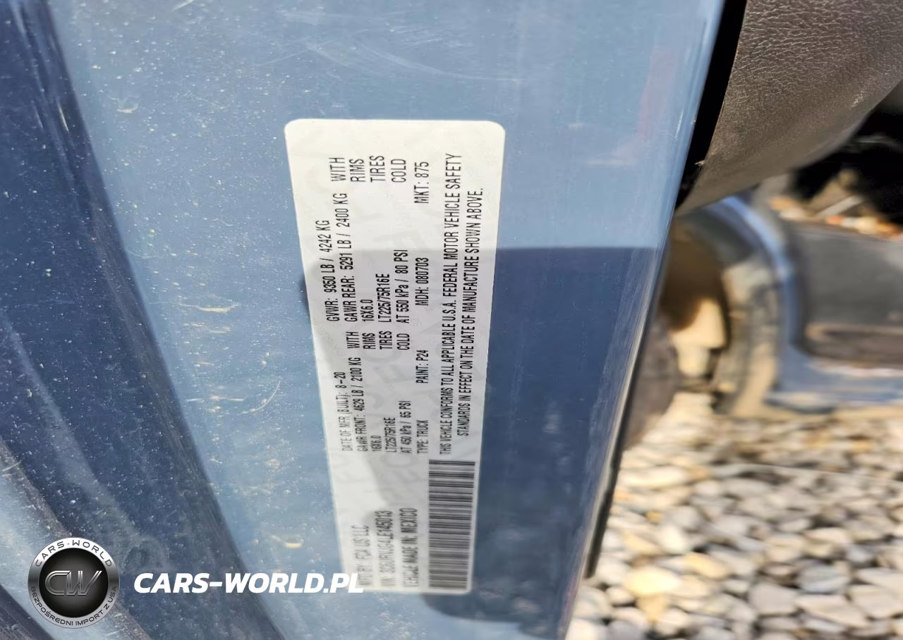 2020 Ram Promaster 3500 3500 High VIN:3C6URVJG4LE145013 - 13