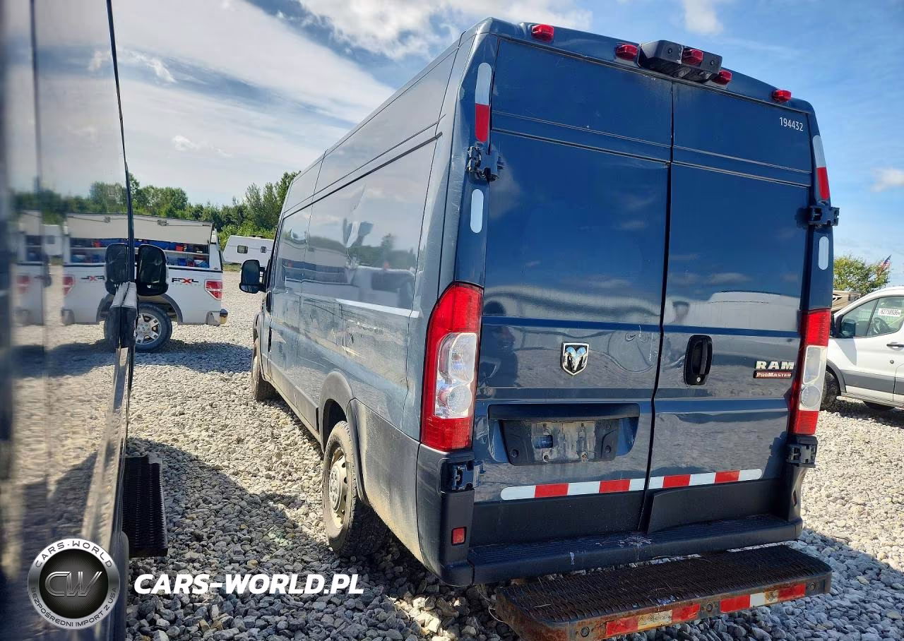 2020 Ram Promaster 3500 3500 High VIN:3C6URVJG4LE145013 - 2