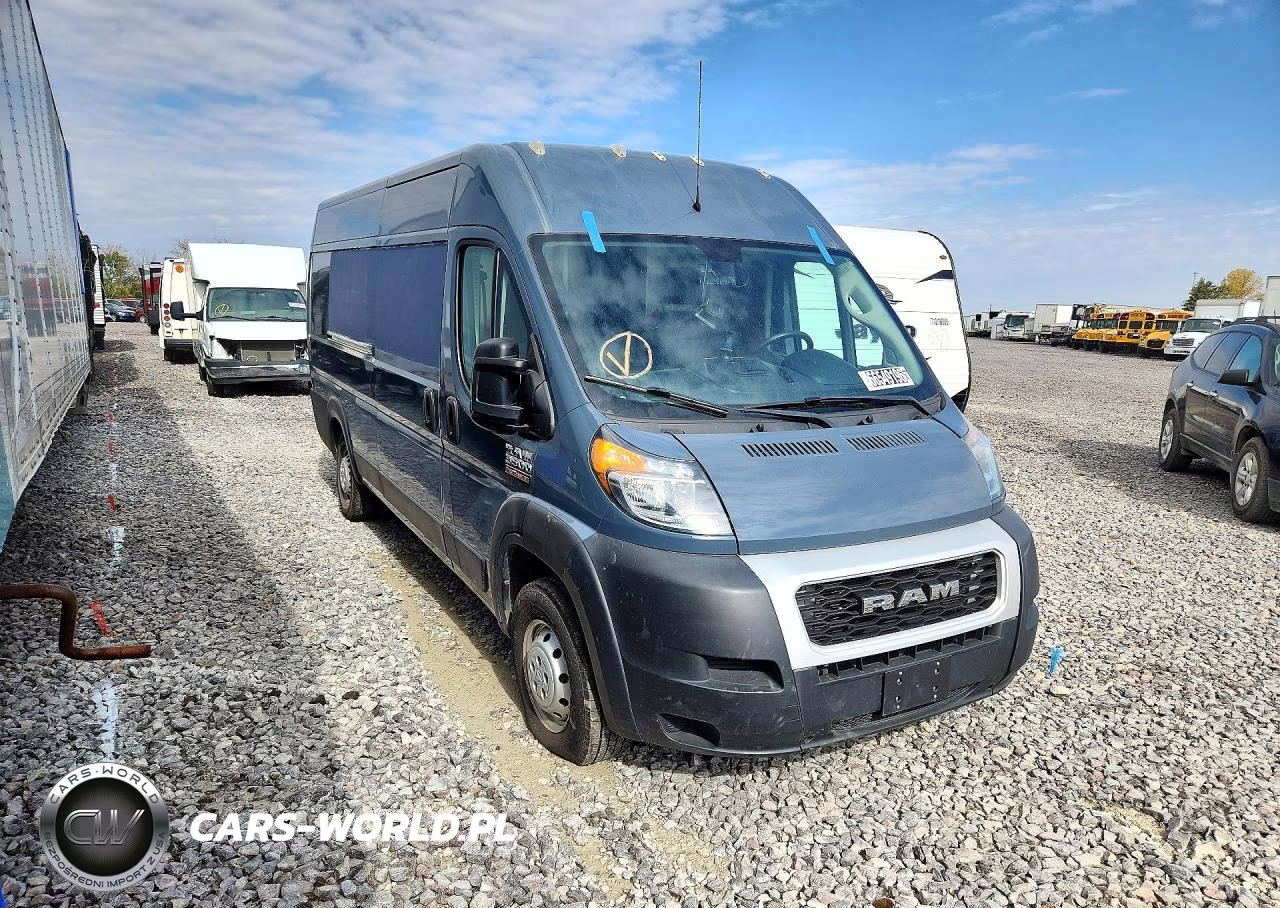 2020 Ram Promaster 3500 Delivery Van VIN:3C6URVJG8LE145323 - 4