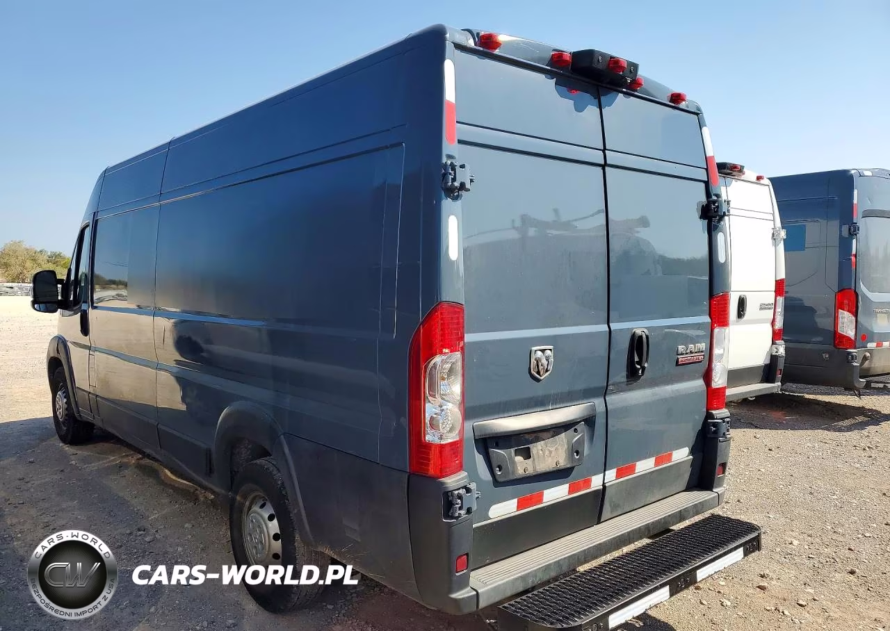 2021 Ram Promaster 3500 Delivery Van VIN:3C6FRVJG5ME503455 - 2