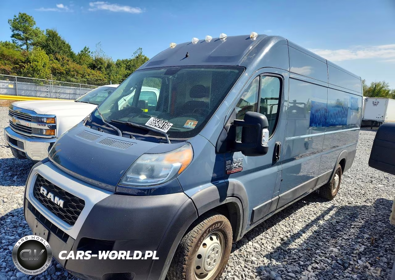 2020 Ram Promaster 3500 Delivery Van VIN:3C6URVJG4LE128583 - 1