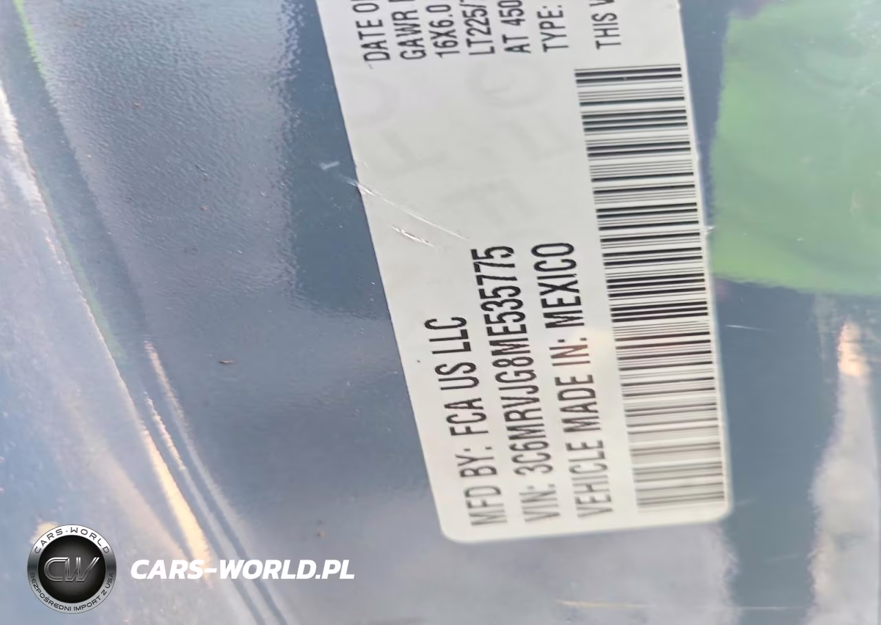 2021 Ram Promaster 3500 Delivery Van VIN:3C6MRVJG8ME535775 - 13