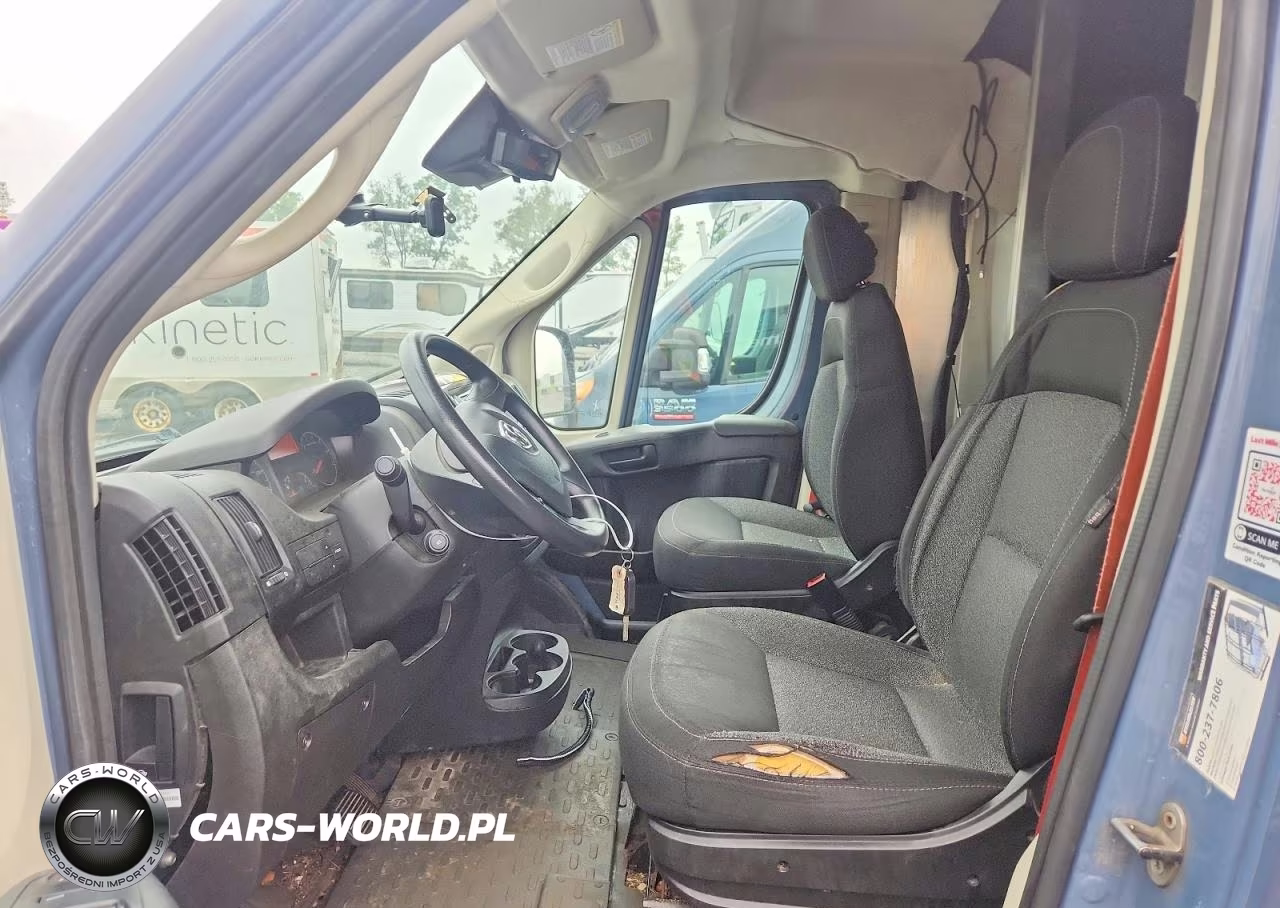 2021 Ram Promaster 3500 Delivery Van VIN:3C6MRVJG2ME541037 - 7