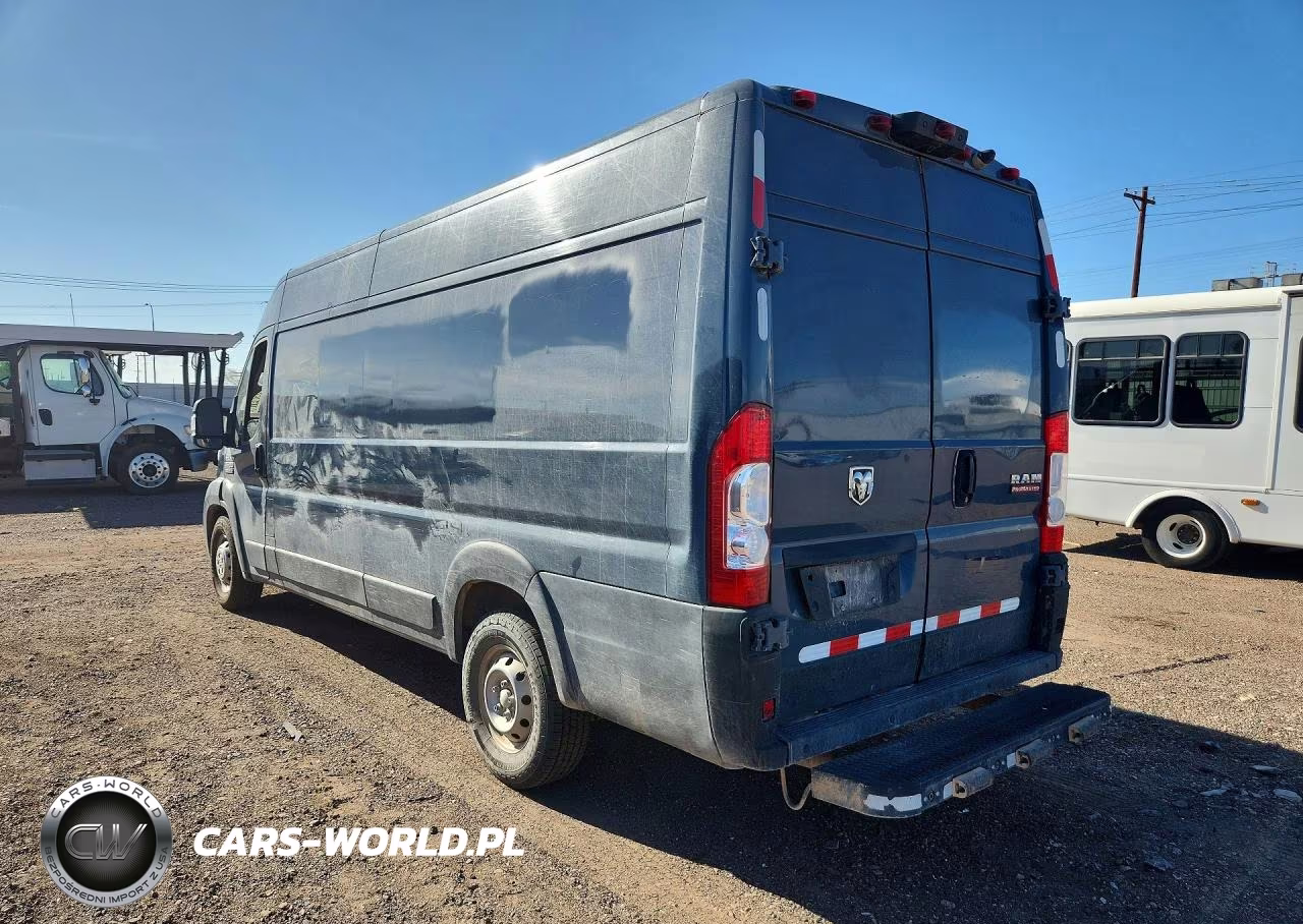 2021 Ram Promaster 3500 Delivery Van VIN:3C6MRVJG0ME586297 - 2