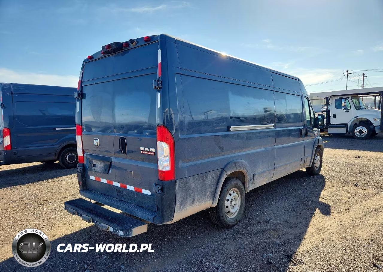 2021 Ram Promaster 3500 Delivery Van VIN:3C6MRVJG0ME586297 - 3
