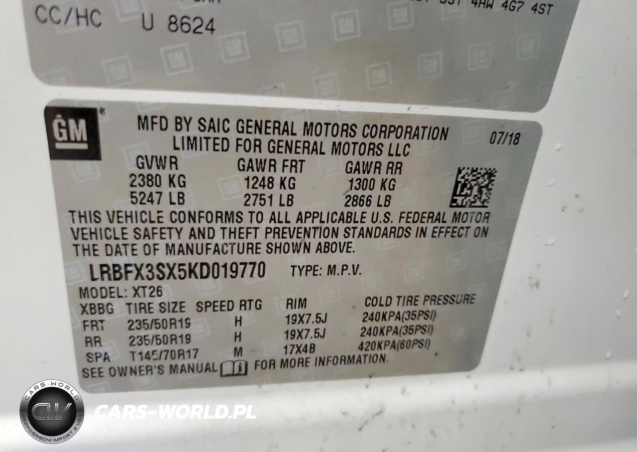 2019 Buick Envision Premium VIN:LRBFX3SX5KD019770 - 13