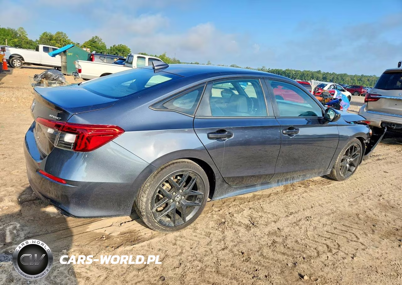 2024 Honda Civic Sport VIN:2HGFE2F56RH506341 - 3