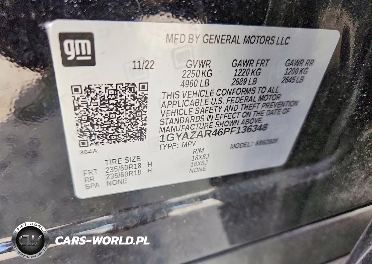 2023 Cadillac Xt4 Luxury VIN:1GYAZAR46PF136348 - 12