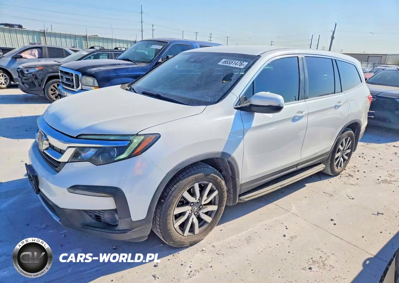 2021 Honda Pilot Ex VIN:5FNYF5H31MB006880 - 1