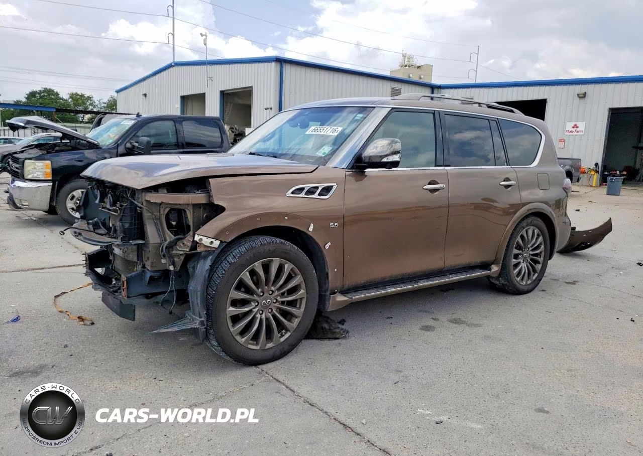 2017 Infiniti Qx80 Limited VIN:JN8AZ2NE7H9153786 - 1