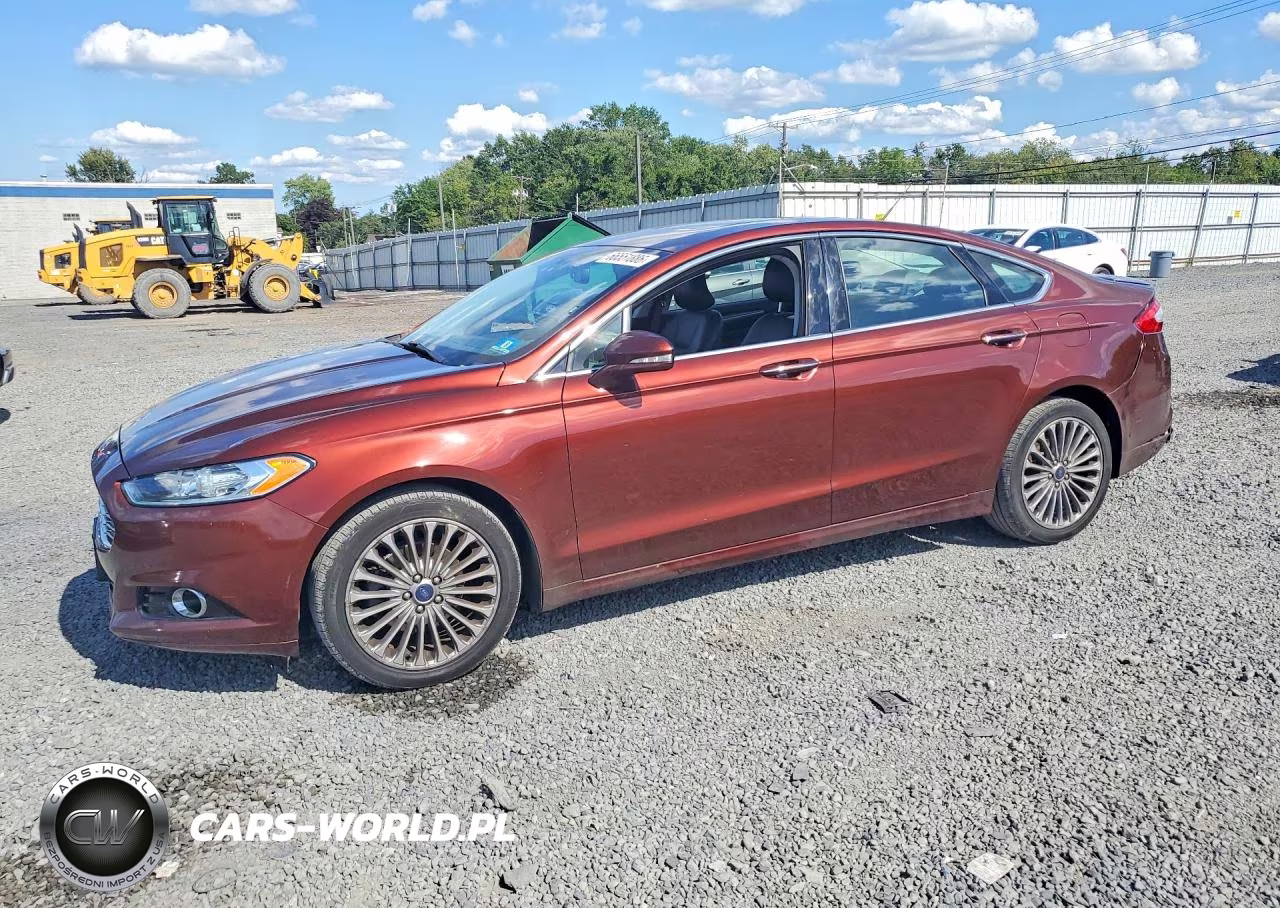 2016 Ford Fusion Titanium VIN:3FA6P0K98GR400583 - 1