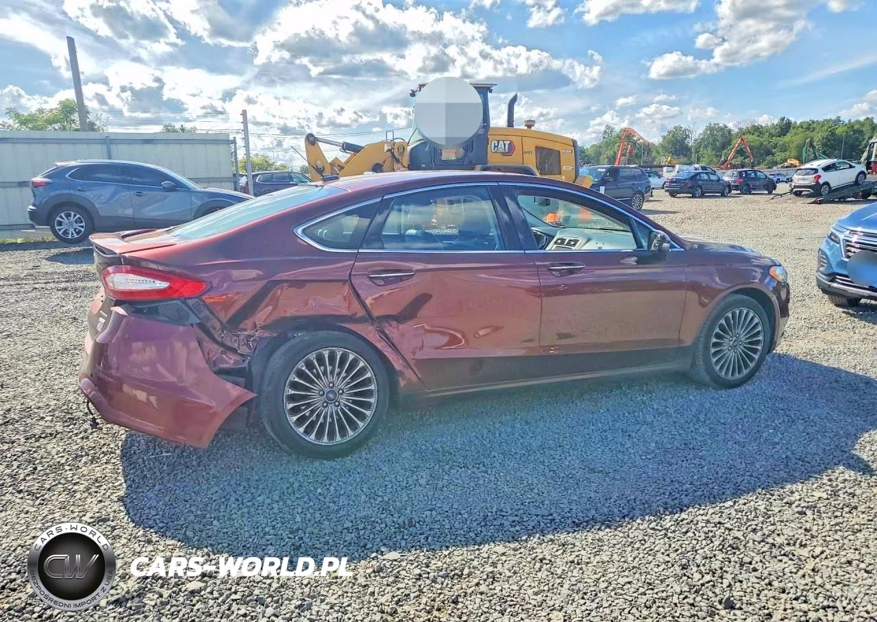 2016 Ford Fusion Titanium VIN:3FA6P0K98GR400583 - 3