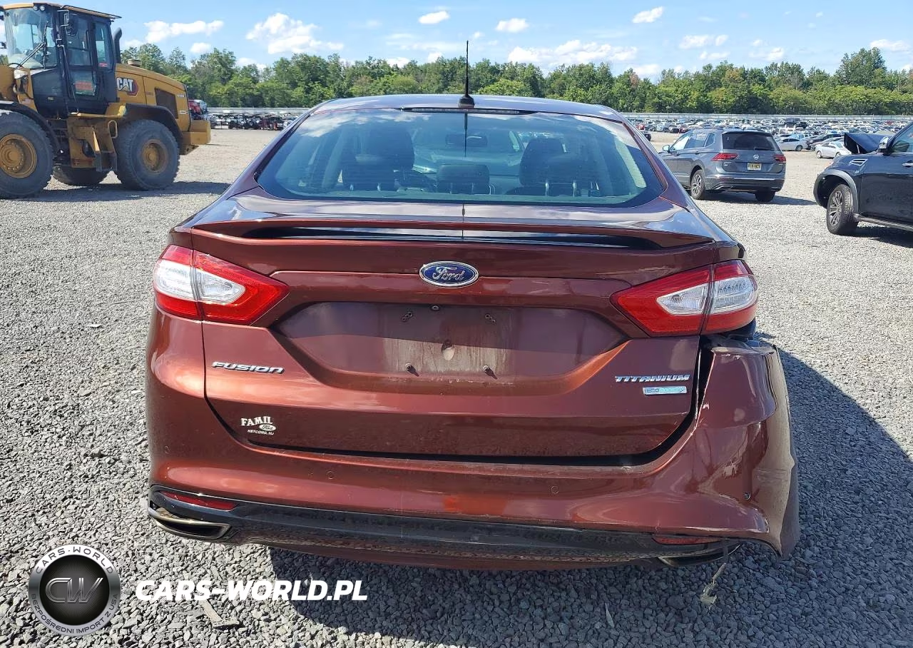 2016 Ford Fusion Titanium VIN:3FA6P0K98GR400583 - 6