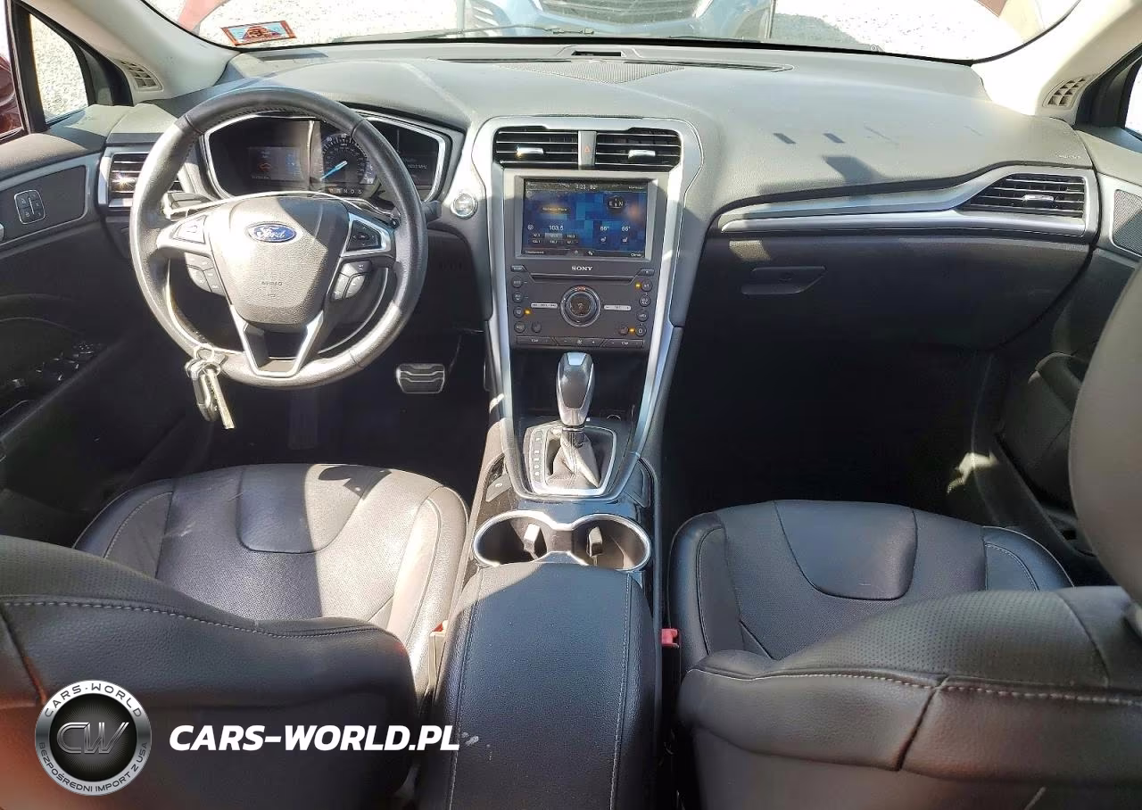 2016 Ford Fusion Titanium VIN:3FA6P0K98GR400583 - 8