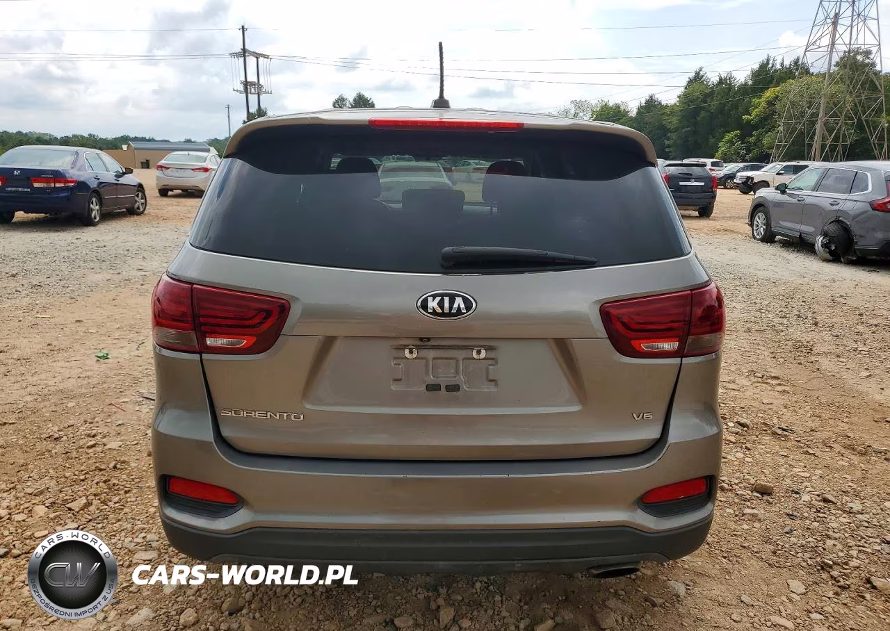 2019 Kia Sorento Lx V6 VIN:5XYPGDA58KG536168 - 6