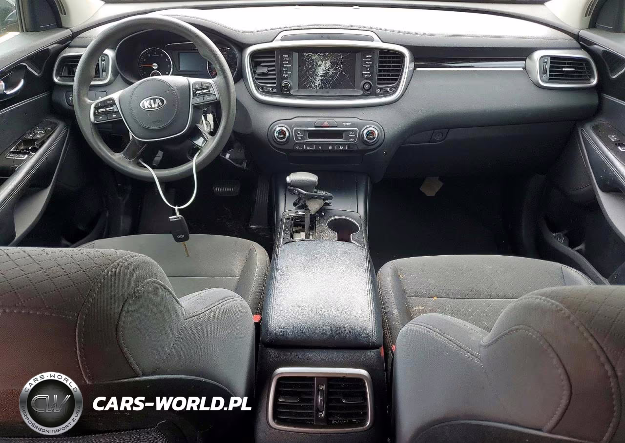 2019 Kia Sorento Lx V6 VIN:5XYPGDA58KG536168 - 8
