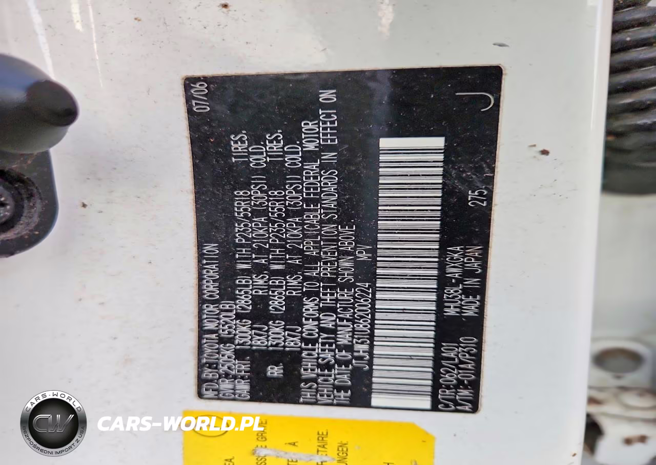 2006 Lexus Rx 400H VIN:LOT-3-66552676 - 14
