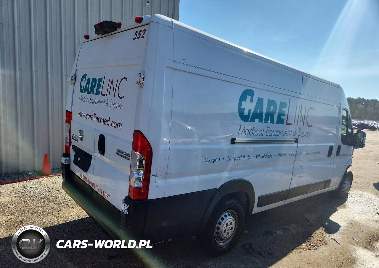 2023 Ram Promaster 3500 Delivery Van VIN:3C6MRVJG4PE522512 - 3