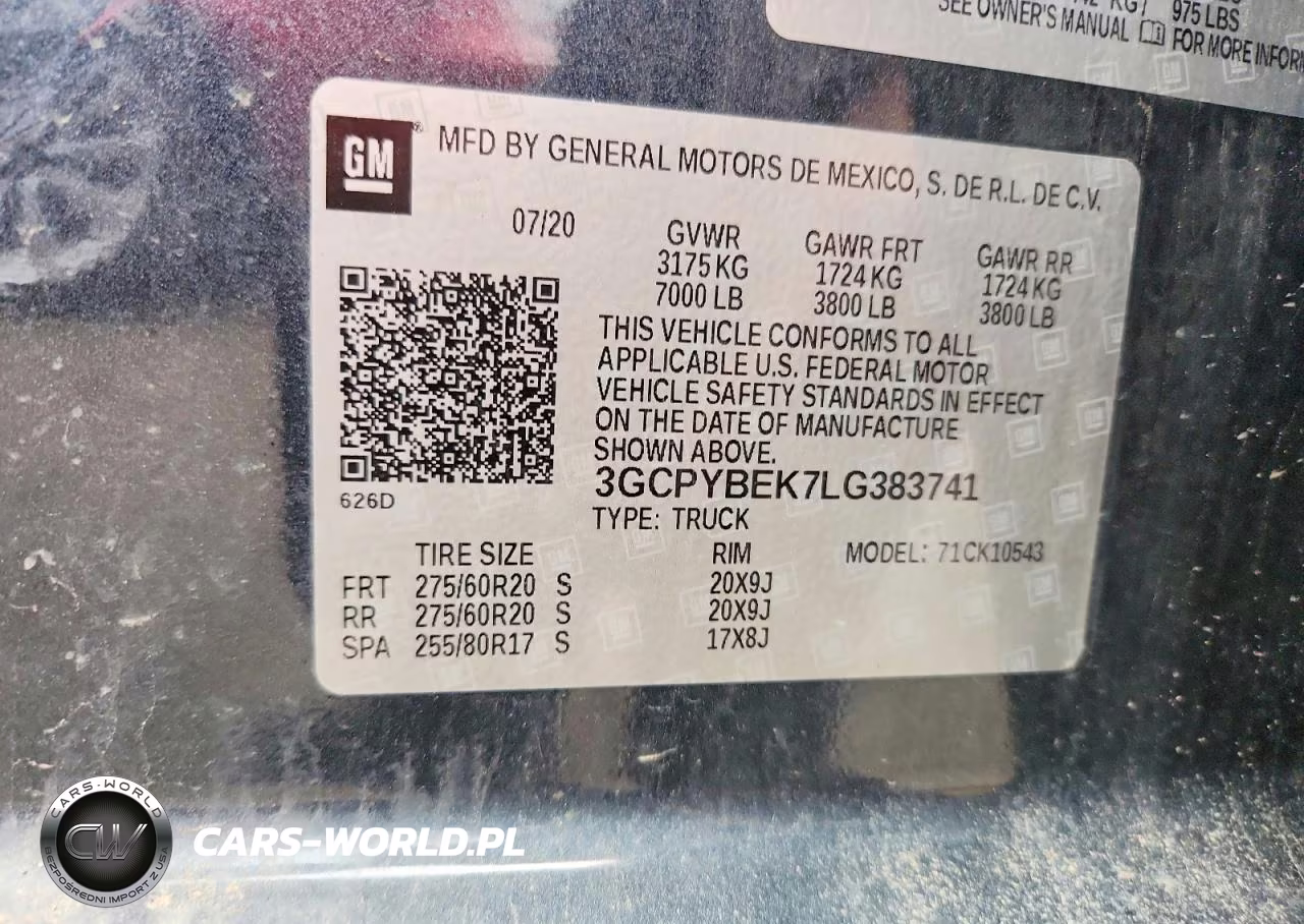 2020 Chevrolet Silverado K1500 Custom VIN:3GCPYBEK7LG383741 - 13