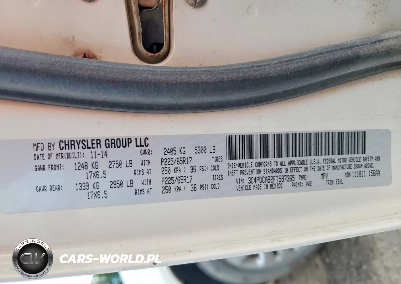 2015 Dodge Journey Se VIN:3C4PDCAB2FT587365 - 13