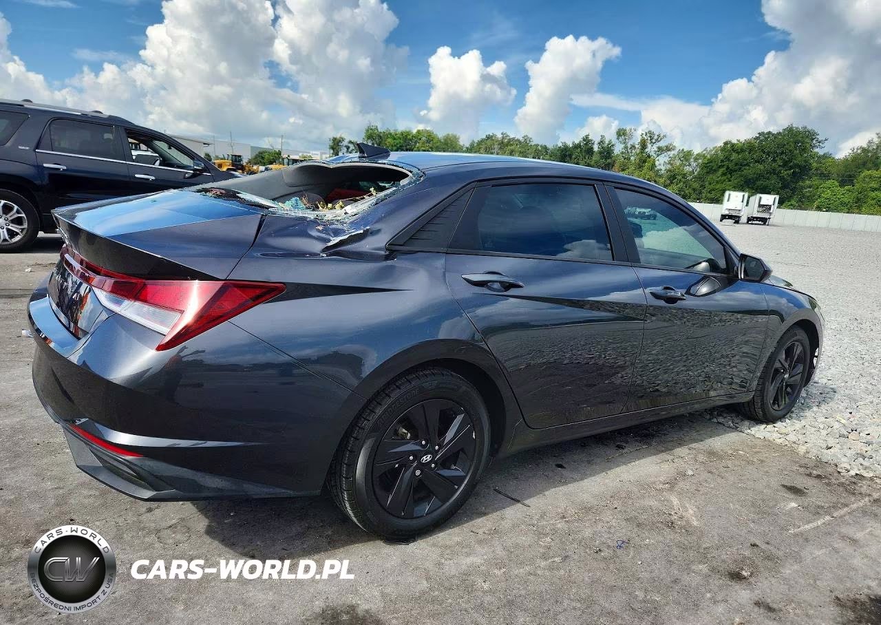 2021 Hyundai Elantra Sel VIN:5NPLS4AG7MH041101 - 3