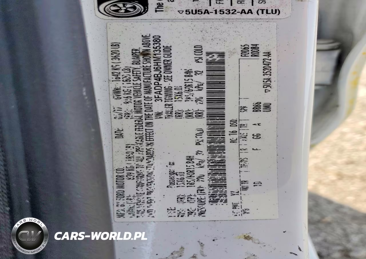 2017 Ford Fiesta Se VIN:3FADP4BJ6HM135380 - 13
