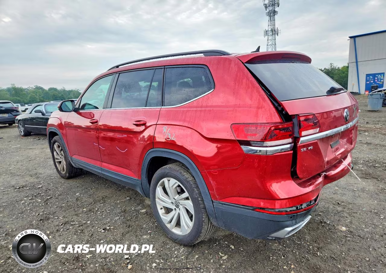 2022 Volkswagen Atlas Se VIN:1V2HR2CA7NC542788 - 2