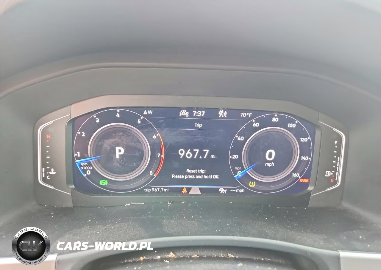 2022 Volkswagen Atlas Se VIN:1V2HR2CA7NC542788 - 9